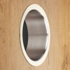 SOTECH Waste Insert Sleeve Stainless Steel Finely Brushed Diameter 180