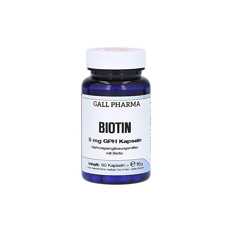 Biotin 5 mg GPH Capsules