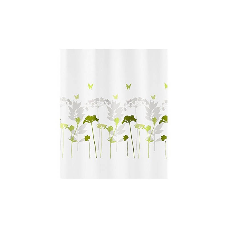 Kleine Wolke Shower Curtain, Polyester, Green, Barcelona