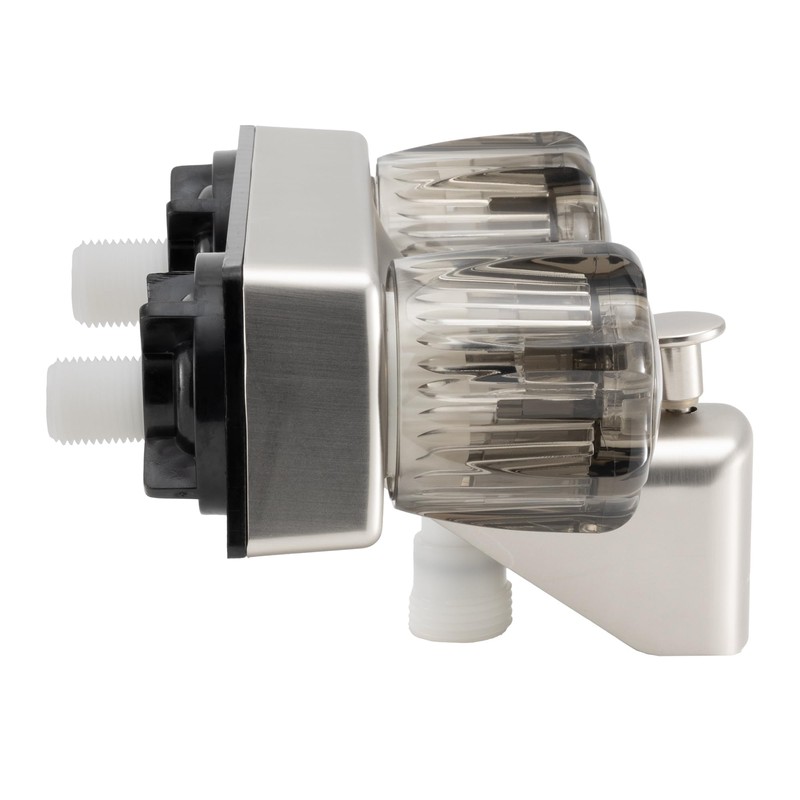 Tough Grade Shower & Bathtub Diverter Faucet | Brushed Satin