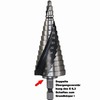 Proteco-Werkzeug® HSS Titanium TIN TiALN Professional Step Drill Cone Drill