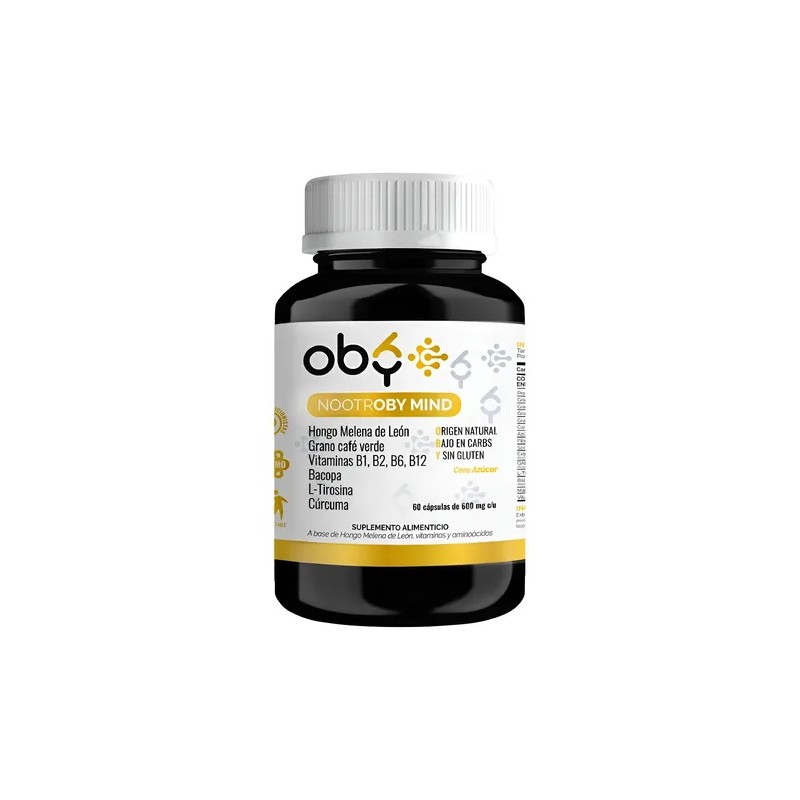 Oby Nootropicos Neuroprotector Concentración, Memoria