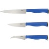 Oster Langmore 15-Piece Stainless Steel Cutlery Knife Block Set with