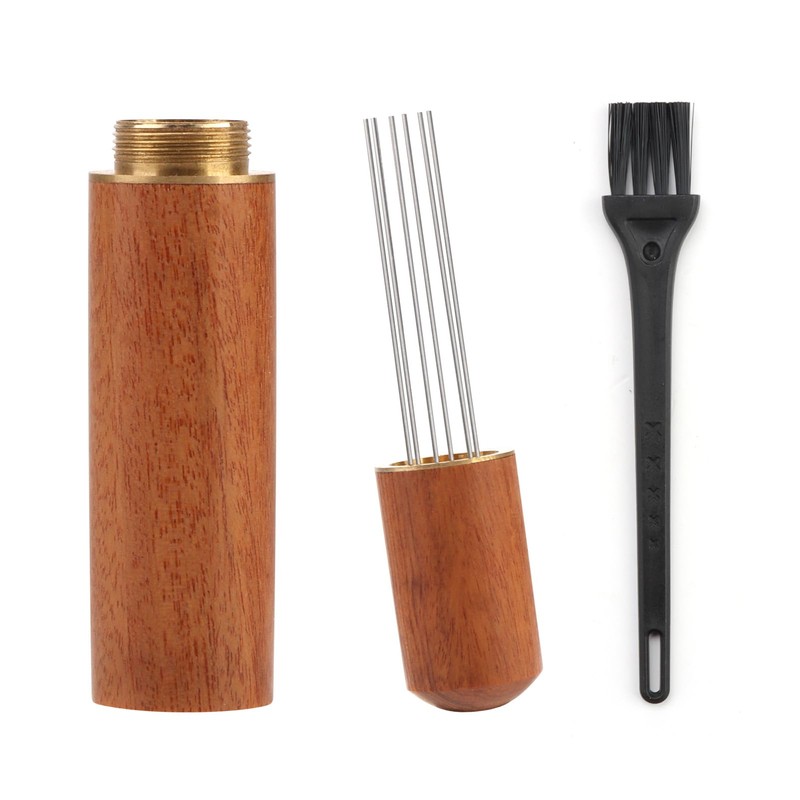 Espresso Coffee Stirrer, Wdt Tool Nature Wood Handle Espresso Coffee
