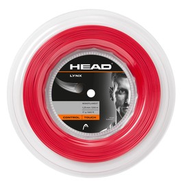HEAD Lynx Tennis String 200m Reel, Color- Red, Gauge- 1.25mm