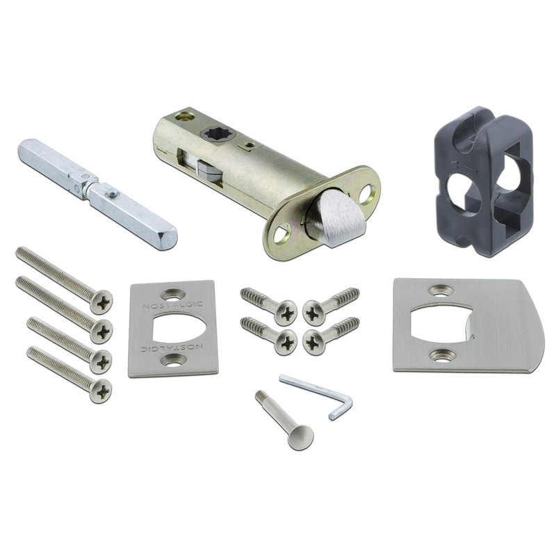 Nostalgic Warehouse Rope Rosette with Oval Clear Crystal Glass Knob,