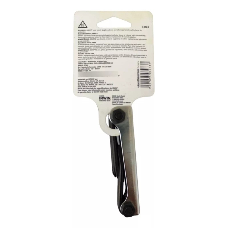 Irwin Conjunto Combinado De 6 Llaves En Estuche Tipo Navaja