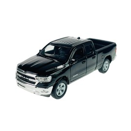DROMADER Welly 2019 Dodge RAM 1500 Black 1/34-1/39 Model Car Die Cast