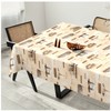 Oilcloth Tablecloth Washable Wax Tablecloth Plastic Tablecloths Smooth 100 x