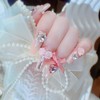 Nail Tip, Long Nail Tip, 24 Pieces, Japanese Style, Dreamy,
