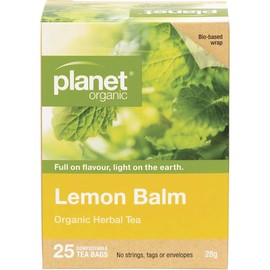 Planet Organic Lemon Balm 25 Tea Bags