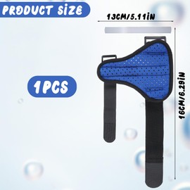 Larrel Thumb Brace, Ergonomical Thumb Brace Support for Men and Women, Thumbs Spica Splint Braces for Right and Left Hand, Universal Size Black Thumbs Stabilizer