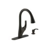 Kohler K-R18594-SD-2BZ Trielle Kitchen Sink Faucet, Oil-Rubbed Bronze