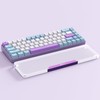 Acrylic Gaming Keyboard Wrist Rest,Clear Ergonomic Palm Rest with Anti-Slip