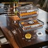 Cigar Humidor Clear Acrylic Humidor Spanish Cedar Plank, Cigar Case