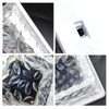MEDOYOH 2PCS Cool White Light Solar Light PVC Brick, 10x10CM