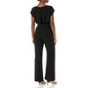 Eliza J Women's Cap Sleeve Wide Leg Jumpsuit, Black, 6