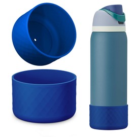 YOUCOX Silicone Boot for Owala Water Bottle 32 oz, 2PCS Anti-Slip Protective Sleeve for FreeSip/Twist/Flip Water Bottles, BPA Free, Dishwasher Safe, Bottom Bumper Cover Cup Accessories