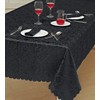 Best Linen Table Cloth Classic Damask Printed Jacquard Table Cover