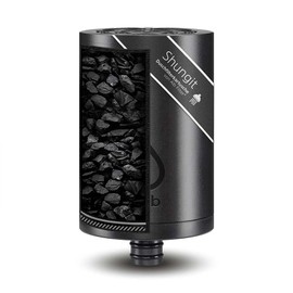 Alb Filter Shungit Shower Filter Replacement Cartridge. Cleaning and Refining of Shower and Drinking Water. Against Harmful Substances