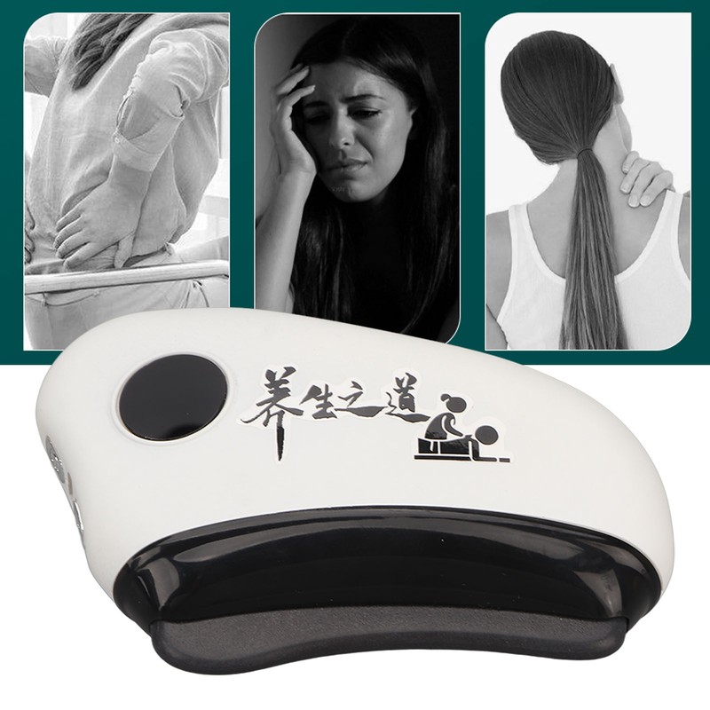 Electric Skin Scraping Board 16 Vibration Gears Red Lighting Hot