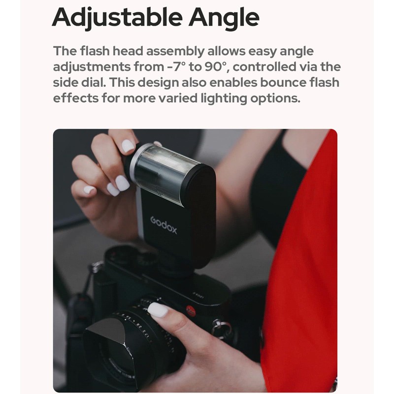 GODOX Godox IA32 Mini Camare Flash,Speedlite GN15 with 8 Levels