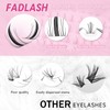 FADLASH 3D Printing Lash Clusters - Wispy Fluffy Eyelash With