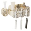 Cute Bear Toothbrush Shelf with Automatic Toothpaste Squeezer Plastic Punch