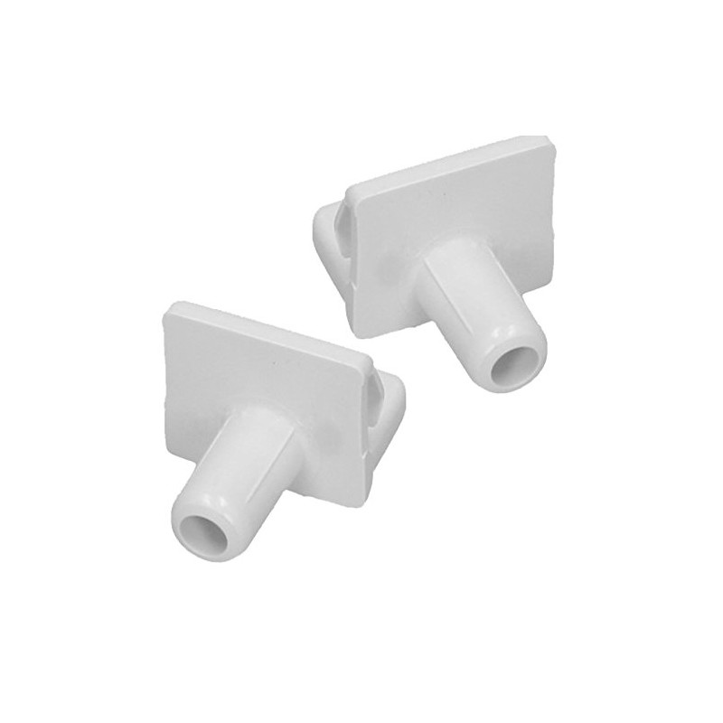 SPARES2GO Shelf Support Clip for Tecnik Fridge Freezer (Pack of