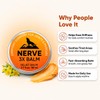Nerve 3x Balm for Neuropathy, Natural Herbal Joint Care Warming
