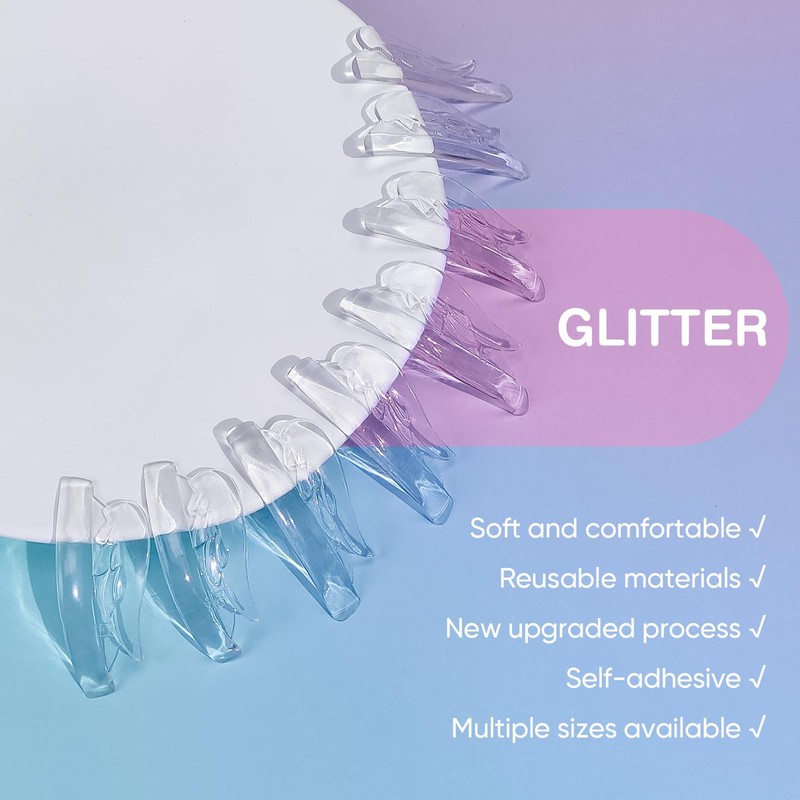 Libeauty Lash Lift Pads, 16 Pcs Lash Lift Rods, Eyelash