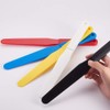 OLYCRAFT 5Pcs Screen Printing Spatula 1.2” Width Plastic Spatulas Ink