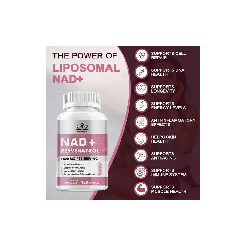 Nad Resveratrol 1500mg Snghwe