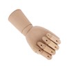 Flexible Wooden Hand Model Moveable Wooden Artists Manikin Hand Figure