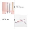 Healvian Portable Lip Gloss Brush with Synthetic Bristles Makeup Applicator