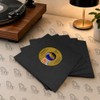 Vision Media® 7'' Black Paper Inners Sleeves - Acid Free
