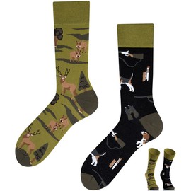 TODO Colours Christmas Socks for Men and Women, Funny Christmas Socks, Hunting, 43-46