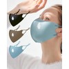 BBN 3-Pack Washable Cloth Mask: UV Protection, Windproof, Breathable Lightweight
