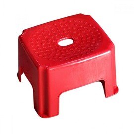 Bath Chair Wellness Square Chair No. 2 Red swivel chair