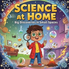 Science at Home storybooks : Big Discoveries in Small Spaces A Fun and Educational STEM Story book for Curious Kids Ages 4-10 to Explore EasyScience ... Ideas, and Find EverydayMagic in Every Room
