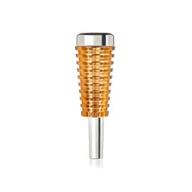 TRUMPET MOUTHPIECE BOOSTER KGUBrass. CUSTOM MADE RADIATOR TRUMPET BOOSTER KGU Gold Plated 24K Color