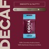 Costa Coffee Ground Coffee, Colombian Decaf Medium Roast, 12oz each,
