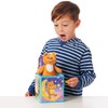 Schylling-Teddy Bear Pop N Glow Jack in The Box-18+mo-TPGJB, Small