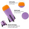 EKIND 10-Pack Mega Missile Refill for Toy Rocket Launcher, Foam
