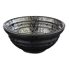 APS Glamour 84366 Bowl Diameter 12 cm Height 5 cm Melamine Black 0.25 Litres