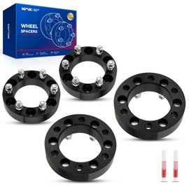 KAX 6x139.7 to 6x135 Wheel Adapters,1.5 inch 6 Lug Centric Wheel Adapters (Changes Bolt Pattern) fit for Silverado 1500, 1500, Sierra 1500, Tahoe, K1500, with M14x1.5 Studs 108mm Hub Bore,4pcs