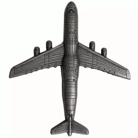 C-5 Galaxy Tanker Military Aircraft Shaped Challenge Coin