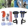 Adjustable Tree Climbing Tool - Complete Set with Iron Spikes