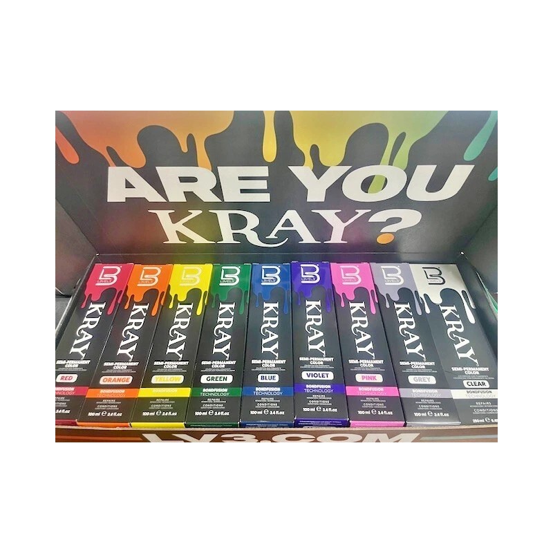 LEVEL 3 KRAY 17 Semi Permanent Color Intro Kit