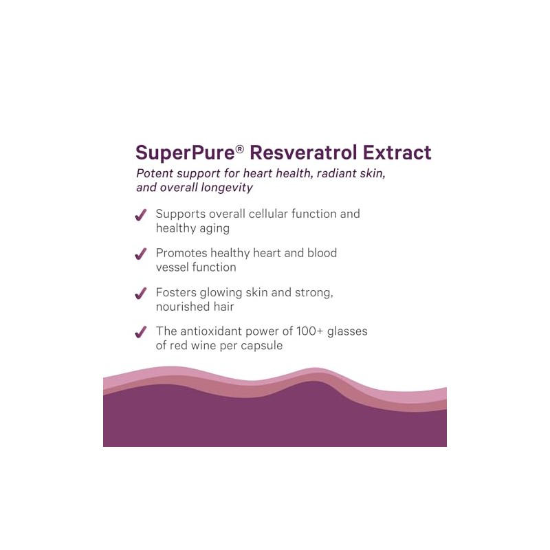 Pure Synergy Extracto de Resveratrol Superpuro